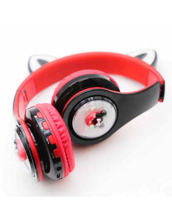 هدفون بی سیم بچگانه طرح گربه مدل KT-M18