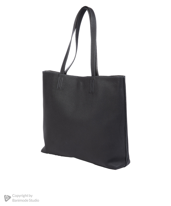 کیف دوشی چرم طبیعی زنانه مارال چرم Maral Leather مدل آلمادا