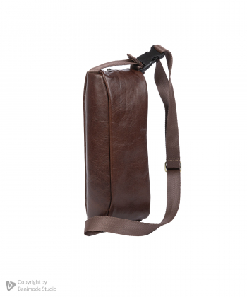 کیف کمری کراس بادی چرم طبیعی مردانه مارال چرم Maral Leather مدل تاروکا