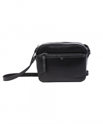کیف دوشی چرم طبیعی زنانه مارال چرم Maral Leather مدل سوژین