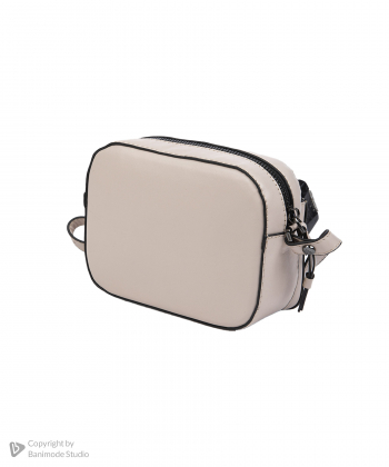 کیف دوشی چرم طبیعی زنانه مارال چرم Maral Leather مدل سوژین