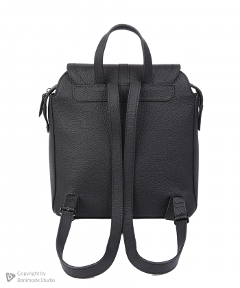 کوله پشتی چرم طبیعی زنانه مارال چرم Maral Leather مدل ایوانا