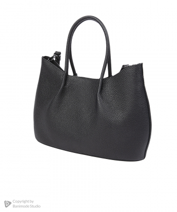 کیف دوشی چرم طبیعی زنانه مارال چرم Maral Leather مدل آویرو