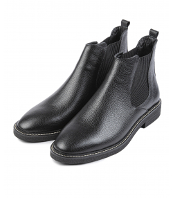 نیم بوت زنانه چرم طبیعی نوین چرم Novin Leather مدل 1633
