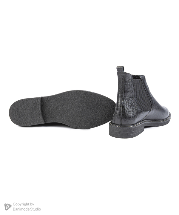 نیم بوت زنانه چرم طبیعی نوین چرم Novin Leather مدل 1633