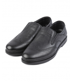کفش مردانه چرم طبیعی نوین چرم Novin Leather مدل 6228