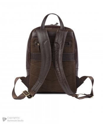 کوله پشتی چرم طبیعی نوین چرم Novin Leather مدل نایریکا
