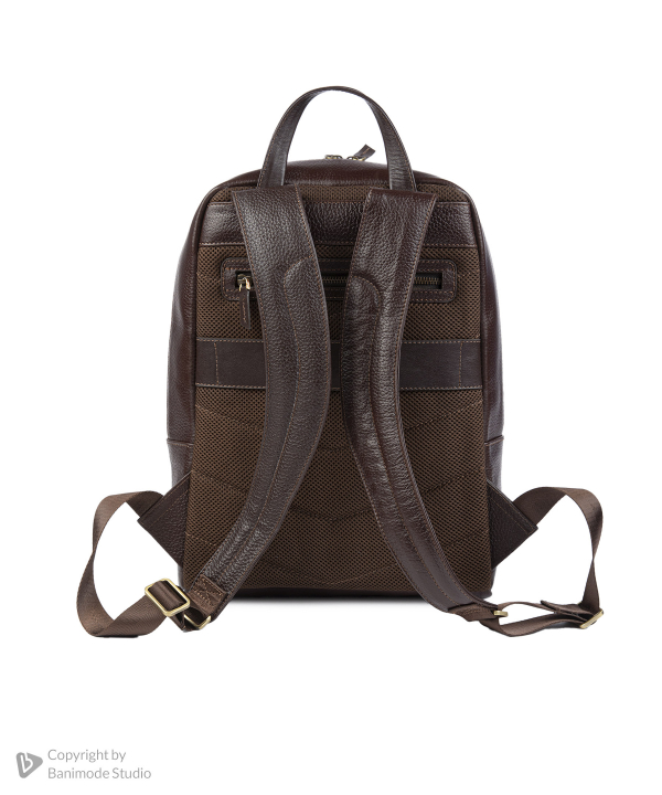 کوله پشتی چرم طبیعی نوین چرم Novin Leather مدل نایریکا