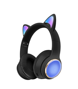 هدفون بی سیم بچگانه طرح گربه مدل AKZ65