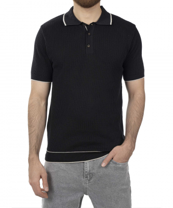 پولوشرت آستین کوتاه مردانه پلاتین مدل T77SD