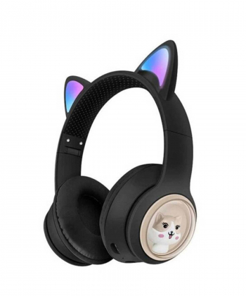 هدفون بی سیم بچگانه طرح گربه مدل AKZ02