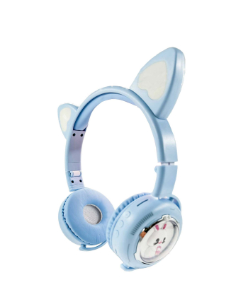 هدفون بی سیم عروسکی مدل ST781B RGB