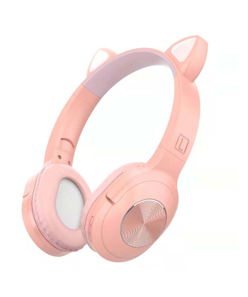 هدفون بی سیم بچگانه طرح گربه مدل XY-204