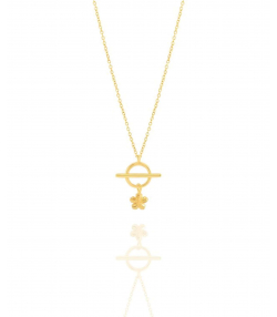 گردنبند طلا گل میوگلد Mio Gold کد NC1675
