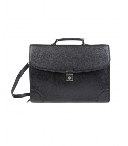 کیف اداری چرم طبیعی نوین چرم Novin Leather مدل مارلین