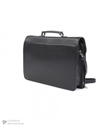 کیف اداری چرم طبیعی نوین چرم Novin Leather مدل مارلین