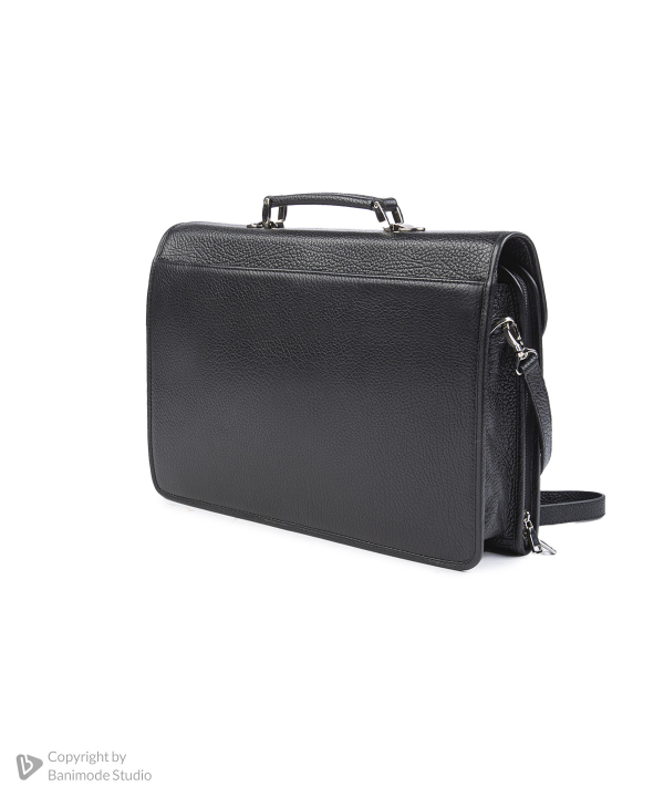 کیف اداری چرم طبیعی نوین چرم Novin Leather مدل مارلین