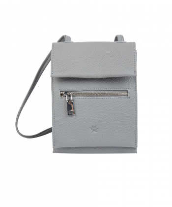 کیف دوشی زنانه چرم طبیعی نوین چرم Novin Leather مدل نلین