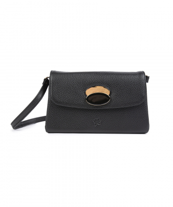 کیف دوشی زنانه چرم طبیعی نوین چرم Novin Leather مدل دلنیا
