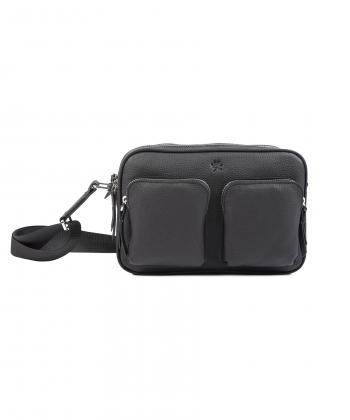 کیف دوشی زنانه چرم طبیعی نوین چرم Novin Leather مدل دلوین