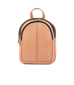 کوله پشتی چرم طبیعی نوین چرم Novin Leather مدل لیلیا