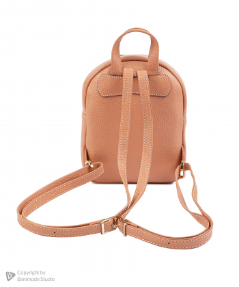 کوله پشتی چرم طبیعی نوین چرم Novin Leather مدل لیلیا