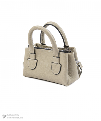 کیف دوشی زنانه چرم طبیعی نوین چرم Novin Leather مدل مانل
