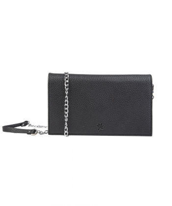 کیف دوشی زنانه چرم طبیعی نوین چرم Novin Leather مدل آسنا