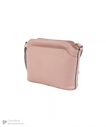 کیف دوشی زنانه چرم طبیعی نوین چرم Novin Leather مدل پرنیا