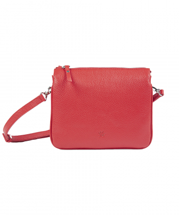 کیف دوشی زنانه چرم طبیعی نوین چرم Novin Leather مدل هایدی