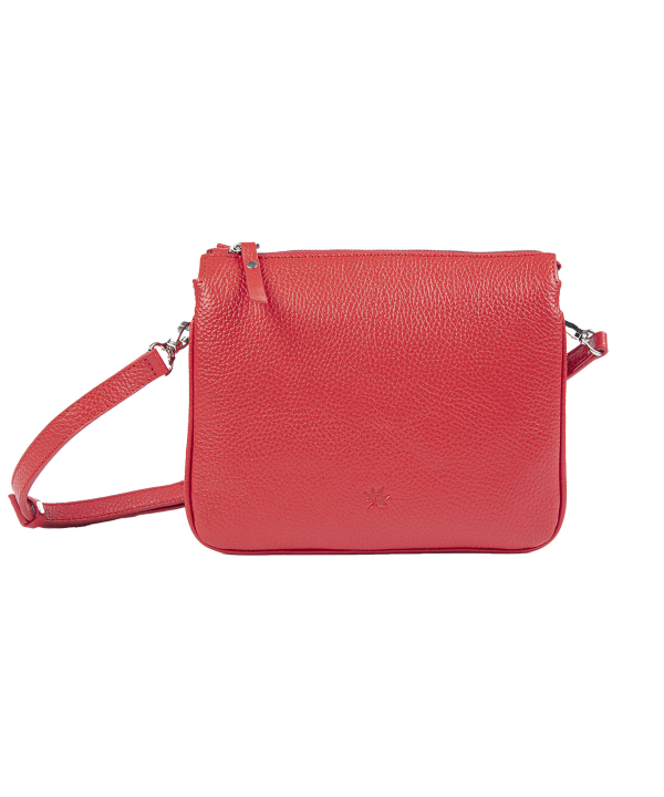 کیف دوشی زنانه چرم طبیعی نوین چرم Novin Leather مدل هایدی