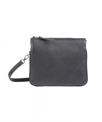 کیف دوشی زنانه چرم طبیعی نوین چرم Novin Leather مدل هایدی