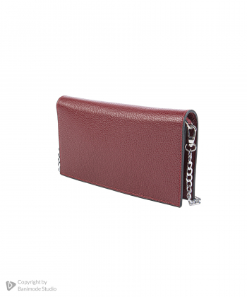 کیف دوشی زنانه چرم طبیعی نوین چرم Novin Leather مدل آسنا