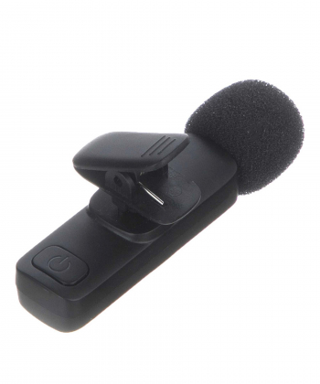 میکروفون یقه ای بی سیم تک میکروفونه مدل K9 با رابط Lightning