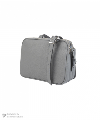 کیف دوشی زنانه چرم طبیعی نوین چرم Novin Leather مدل دلا