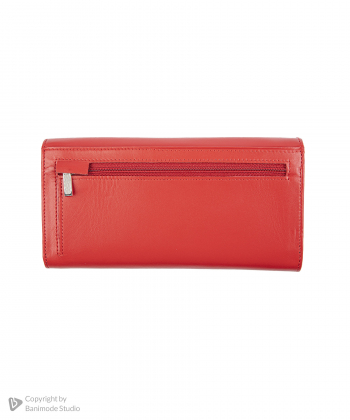 کیف پول زنانه چرم طبیعی نوین چرم Novin Leather مدل وید