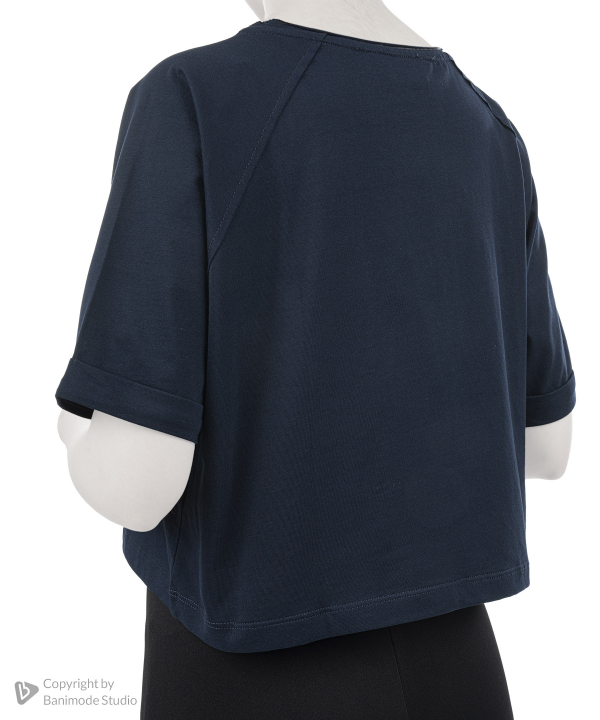 تیشرت کراپ زنانه ولف اند فرندز Wolf+Friends کد 2221081