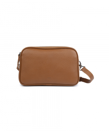 کیف دوشی زنانه چرم طبیعی نوین چرم Novin Leather مدل لاوین
