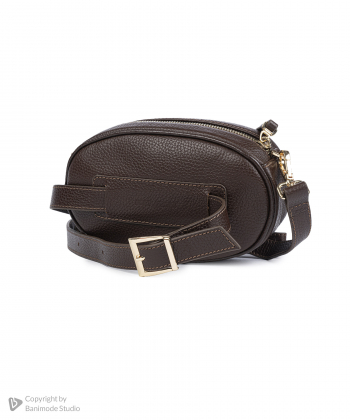 کیف کمری زنانه چرم طبیعی نوین چرم Novin Leather مدل 9695