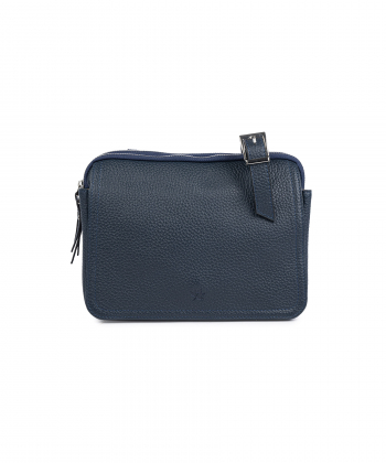 کیف دوشی زنانه چرم طبیعی نوین چرم Novin Leather مدل دلا