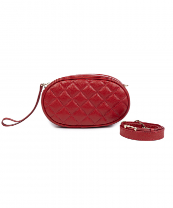 کیف کمری زنانه چرم طبیعی نوین چرم Novin Leather مدل 9695