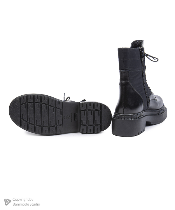 بوت زنانه چرم طبیعی نوین چرم Novin Leather مدل 6930