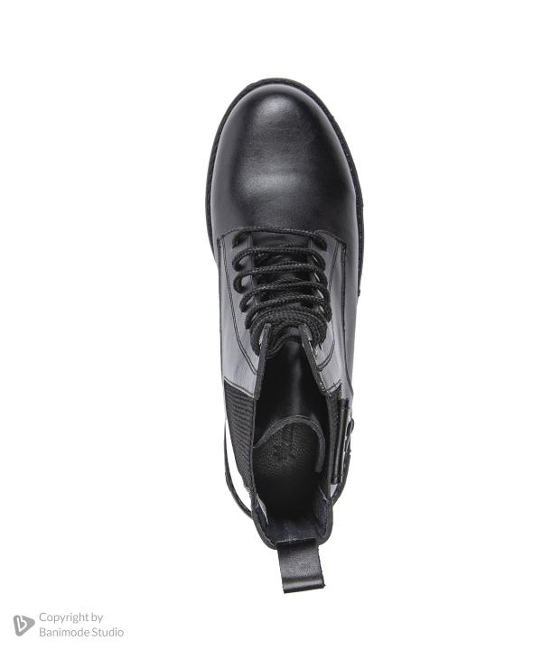 نیم بوت زنانه چرم طبیعی نوین چرم Novin Leather مدل 1726