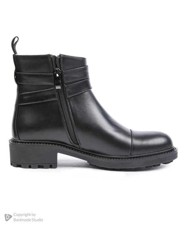 بوت زنانه چرم طبیعی نوین چرم Novin Leather مدل 6902