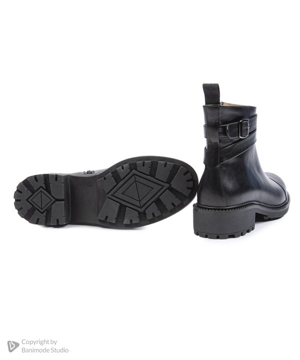 بوت زنانه چرم طبیعی نوین چرم Novin Leather مدل 6902