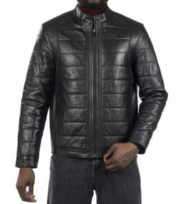 کت مردانه چرم طبیعی نوین چرم Novin Leather مدل 4016