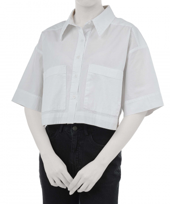 شومیز نخی آستین کوتاه زنانه آر ان اس مدل 11272332