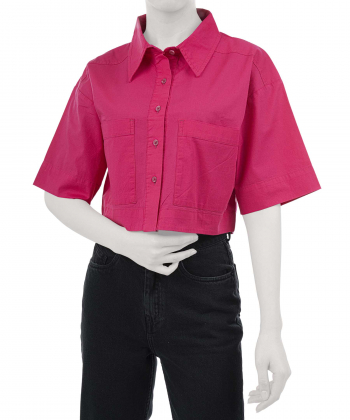 شومیز نخی آستین کوتاه زنانه آر ان اس مدل 11272332