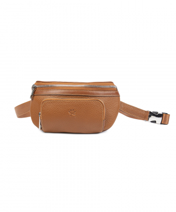 کیف کمری چرم طبیعی نوین چرم Novin Leather مدل آیتاش