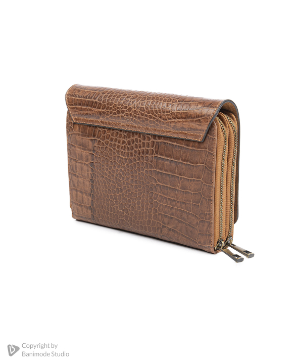 کیف پاسپورتی چرم طبیعی نوین چرم Novin Leather مدل 935